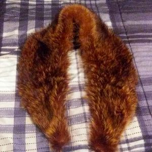 Fox fur shawl